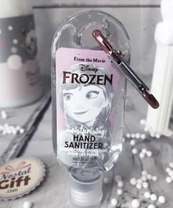 Gel désinfectant hydratant pour les mains – Anna (La Reine des Neiges) – parfum cerise