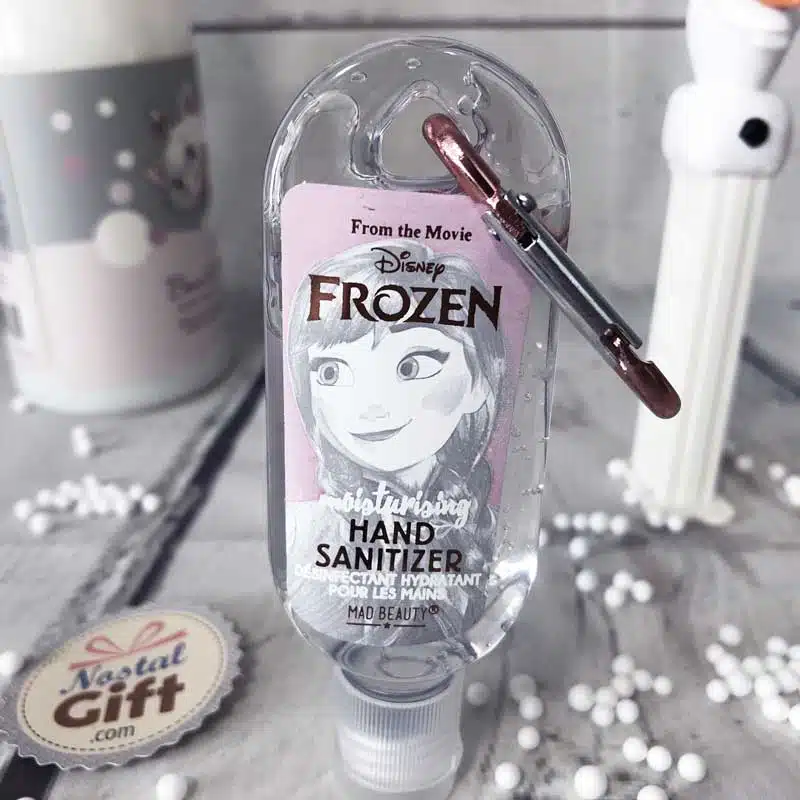 Gel désinfectant hydratant pour les mains – Anna (La Reine des Neiges) – parfum cerise