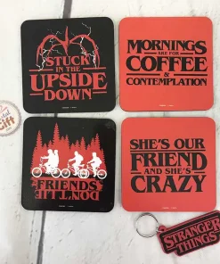 Stranger things – Sous verre X4