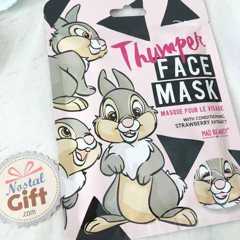 Masque en tissu à la fraise pour le visage – Pan-Pan (Disney) – Image 2