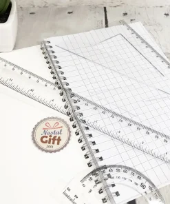 Kit de géométrie transparent