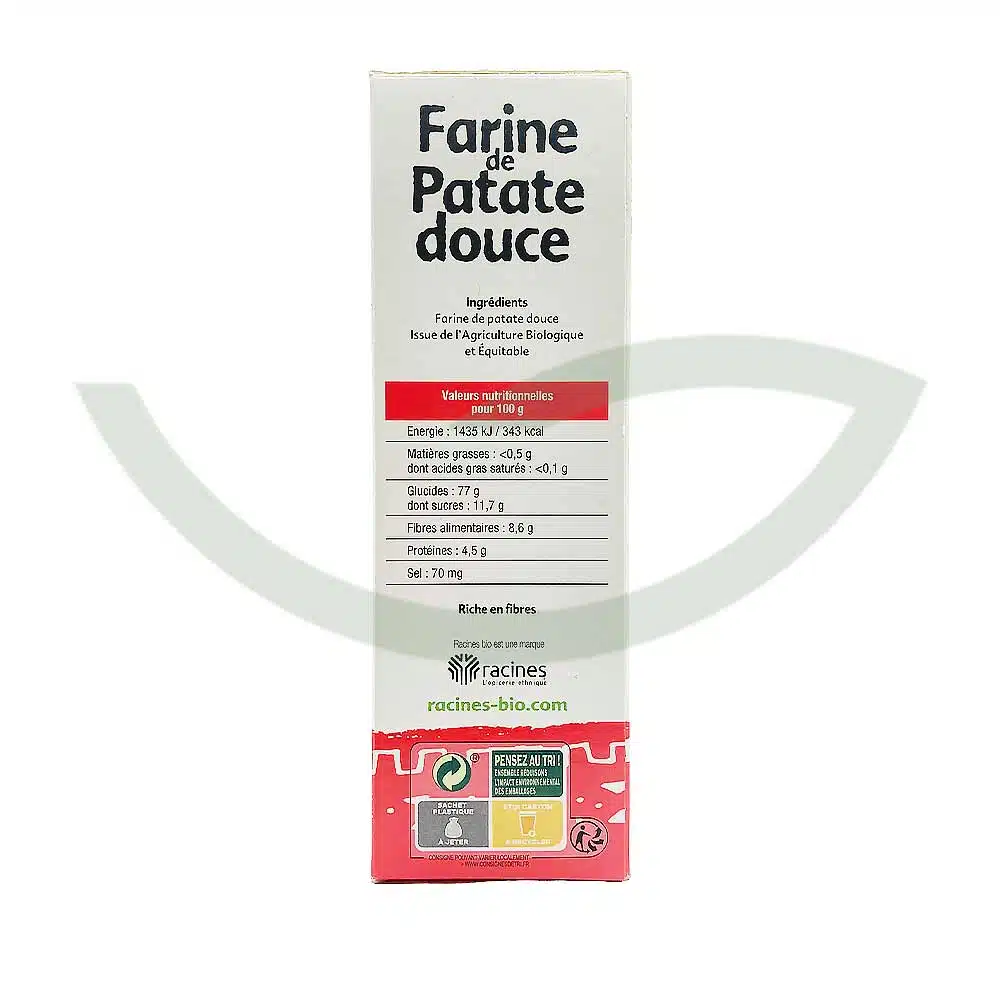 Farine de patate douce – 400g – Racines bio – Image 3