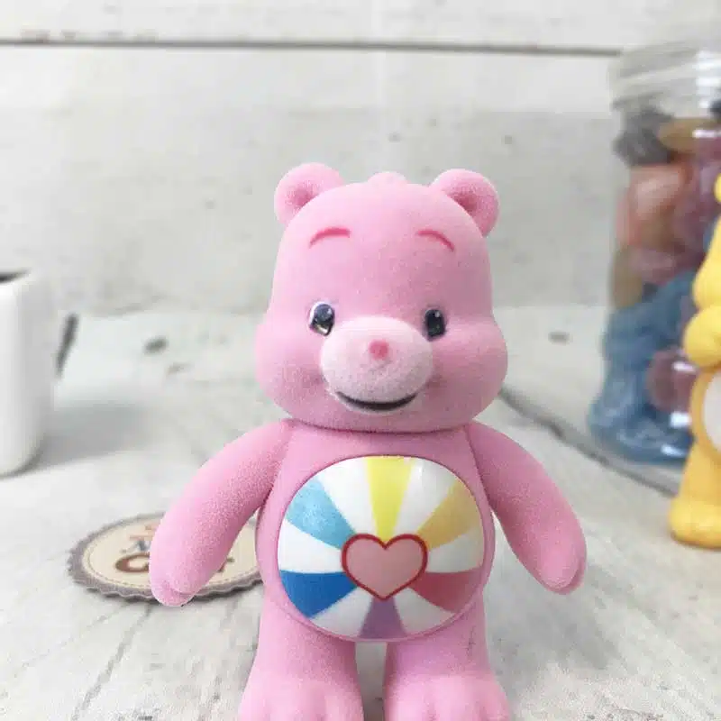 Bisounours – Figurine Grosfarceur Rose clair 7cm – Image 2