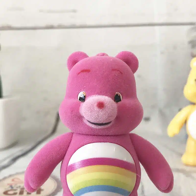 Bisounours – Figurine Toucalin Rose foncé 7cm – Image 2