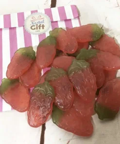 Bonbon goût fraise géante gélifiée Haribo x20