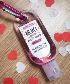 Gel main nettoyant pour les mains – Idée cadeau Maitresse, Nounou, Atsem