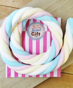 Torsade en guimauve de 60 cm – Cable de marshmallow