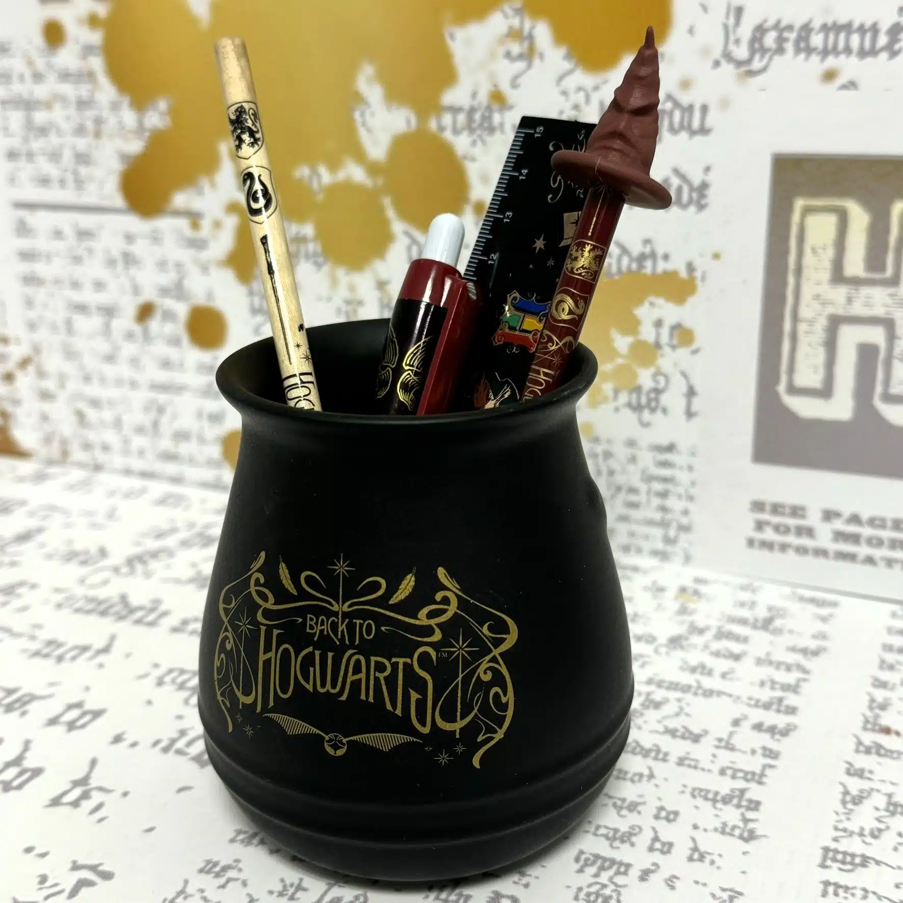 Harry Potter – Pot à crayon Harry Potter et ses fournitures – Image 3