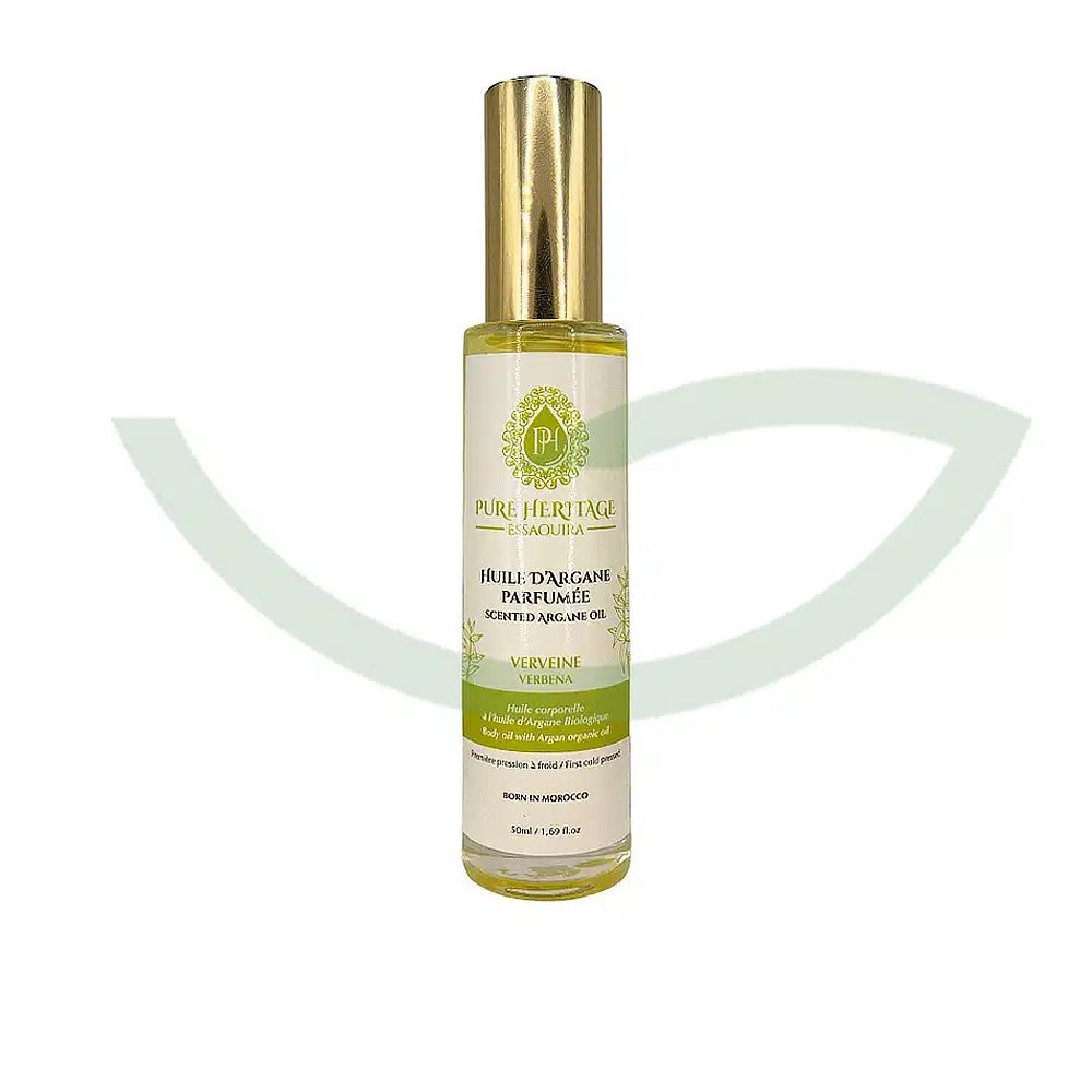 Huile d’argane à la verveine – 50ml – Pure Heritage Essaouira