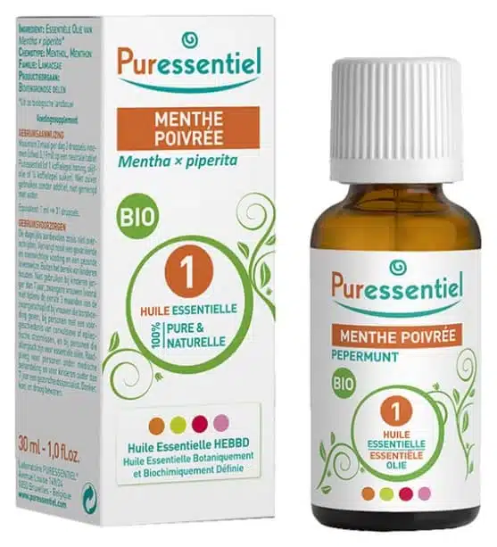 Huile Essentielle Menthe poivrée – 30ml – Puressentiel