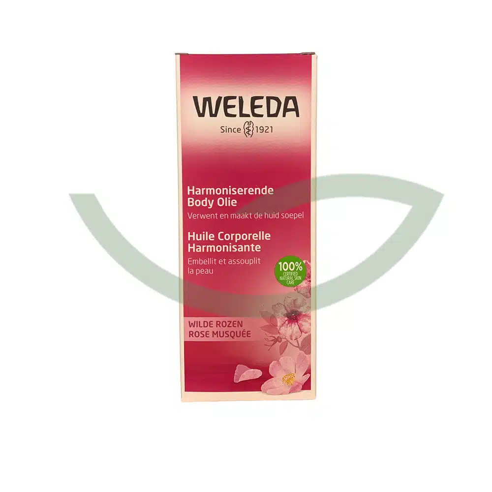 Huile harmonisante à la rose musquée – 100ml – Weleda