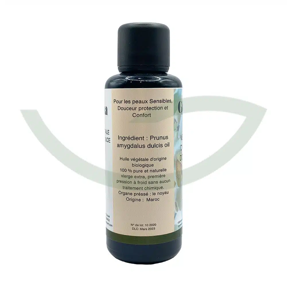 Huile Végétale Amande Douce – 50ml – Genna – Image 2