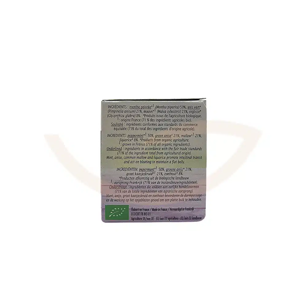 Infusion ventre plat – 20 sachets – Jardin BIO – Image 3