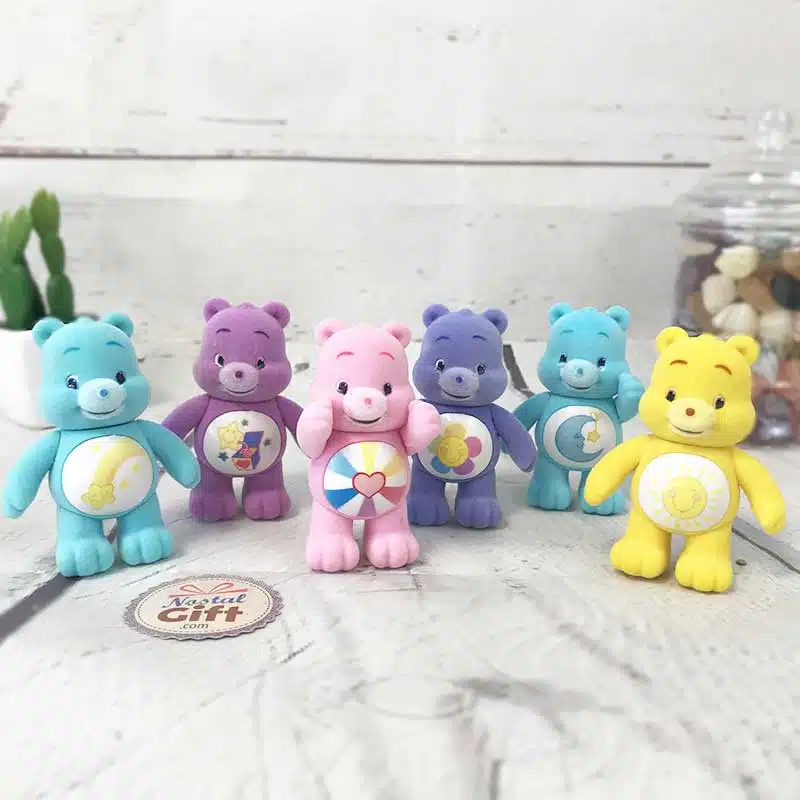 Bisounours – Figurine Grosfarceur Rose clair 7cm – Image 3