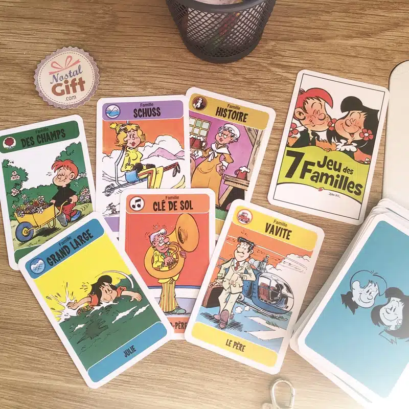 Jeu de 7 familles Marc et Julie – Les meilleures aventures – Image 2