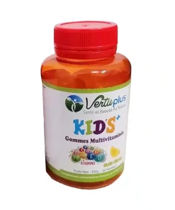 KID&rsquo;S + Gommes multivitaminés – 60 Gommes – VertuPlus