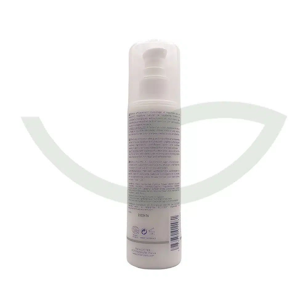 Lait démaquillant yeux visage – 200ml – Cattier – Image 2