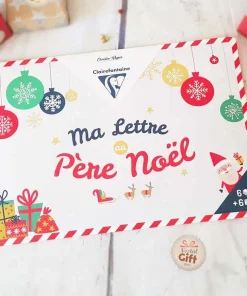 Papier de Noël – Ma lettre au père Noël