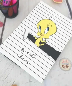 Carnet Titi et Grosminet A5 avec couverture rigide