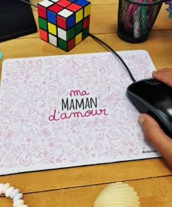 Tapis de souris “Ma maman d’amour” de la collection “D’amour