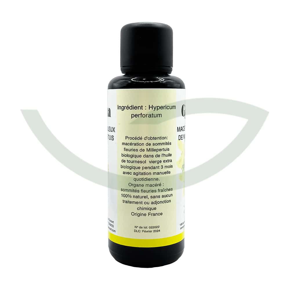 Huile Végétale Millepertuis bio – 50ml – Genna – Image 2