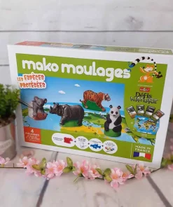 Mako moulages Les espèces protégés – Défi Nature – 4 moules