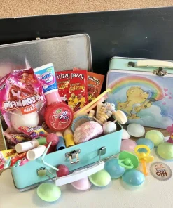 Mallette “Bisounours” des années 80 remplie de bonbons