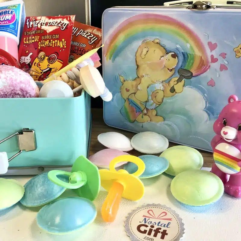 Mallette “Bisounours” des années 80 remplie de bonbons – Image 4