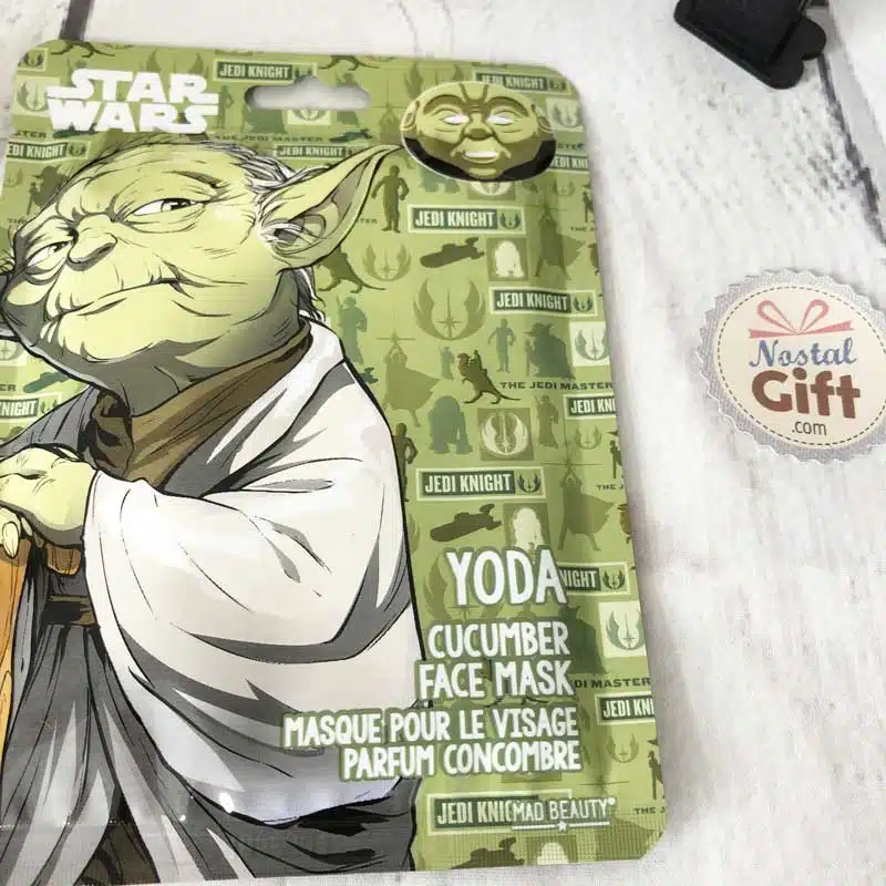 Masque en tissu au concombre – Yoda Star Wars – Image 2