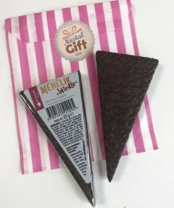 Gâteau Ménélik au chocolat x2 – Gaufrette triangulaire