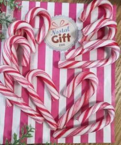 Mini cannes sucre d’orge x 10