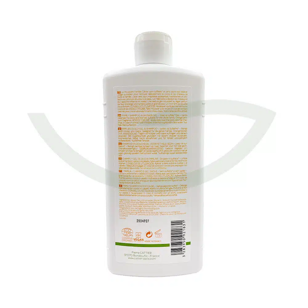 Moussant familial 2 en 1 – 500ml – Cattier – Image 2