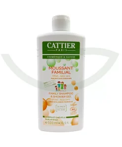 Moussant familial 2 en 1 – 500ml – Cattier