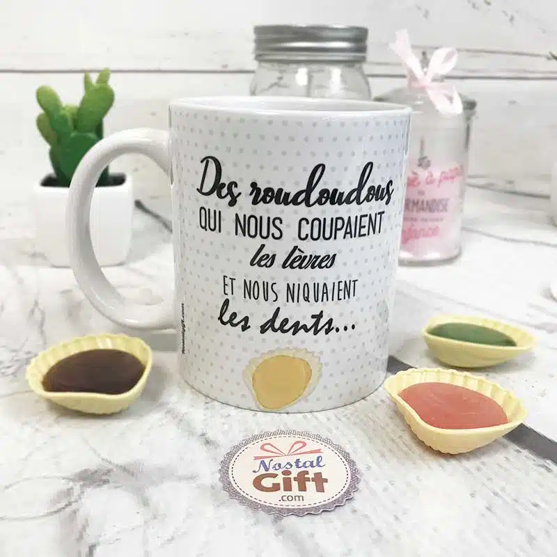 Mug roudoudou rempli de bonbons rétro – Image 2