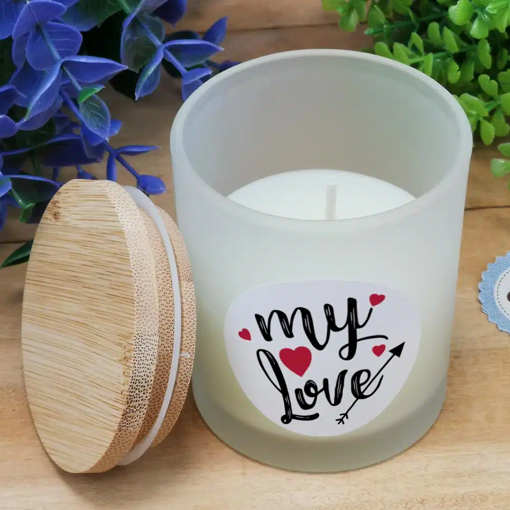 Petite Bougie top bois – “My Love” – Image 5