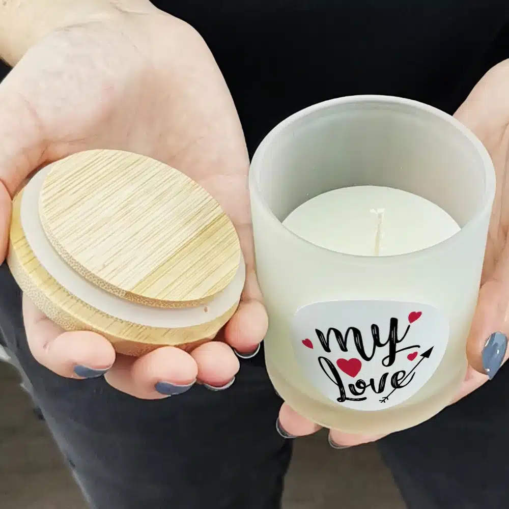 Petite Bougie top bois – “My Love” – Image 4