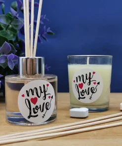 Set de diffuseur de parfum + Bougie – “My Love”