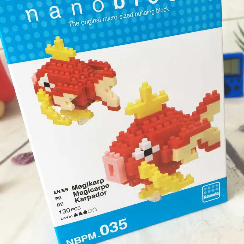Nanoblock – Magicarpe – Pokemon – Figurine mini à monter – Image 2