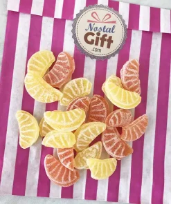 Bonbon petits Quartiers d’Oranges et de Citrons – 100g
