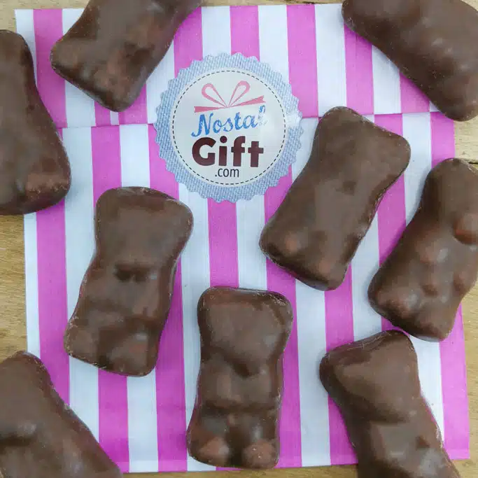 Oursons guimauve au chocolat au lait x 10