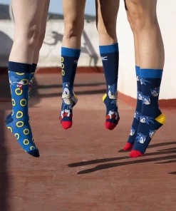 Coffret cadeau 3 paires de chaussettes Sonic  35 – 41