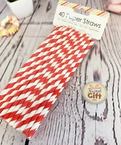 Pailles papier (lot de 40)