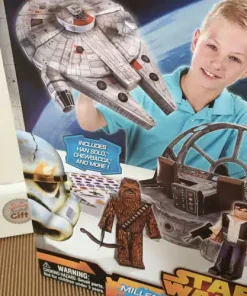 Paper Craft – Star Wars : Han Solo, Chewbacca et le Faucon Millenium