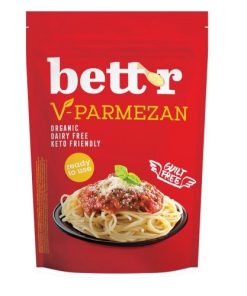Parmesan Vegan Keto Friendly Bio – 150g – Bett’r