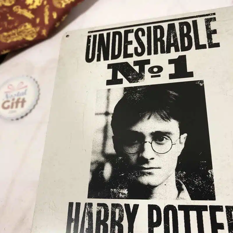 Harry Potter – Poster avis de recherche – Plaque en métal – Image 2