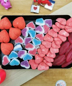 Plateau de bonbons sucré à partager – Saint valentin