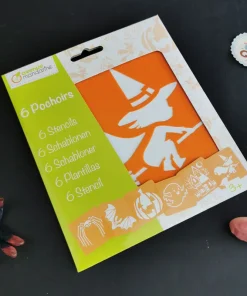Pochoirs Halloween x6