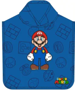 Super Mario – Poncho de bain à capuche (enfant)