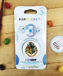Harry Potter – Poignée de téléphone Popsockets – Blason Poudlard