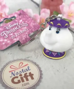 Porte-clés La Belle et la bête – Miss Samovar